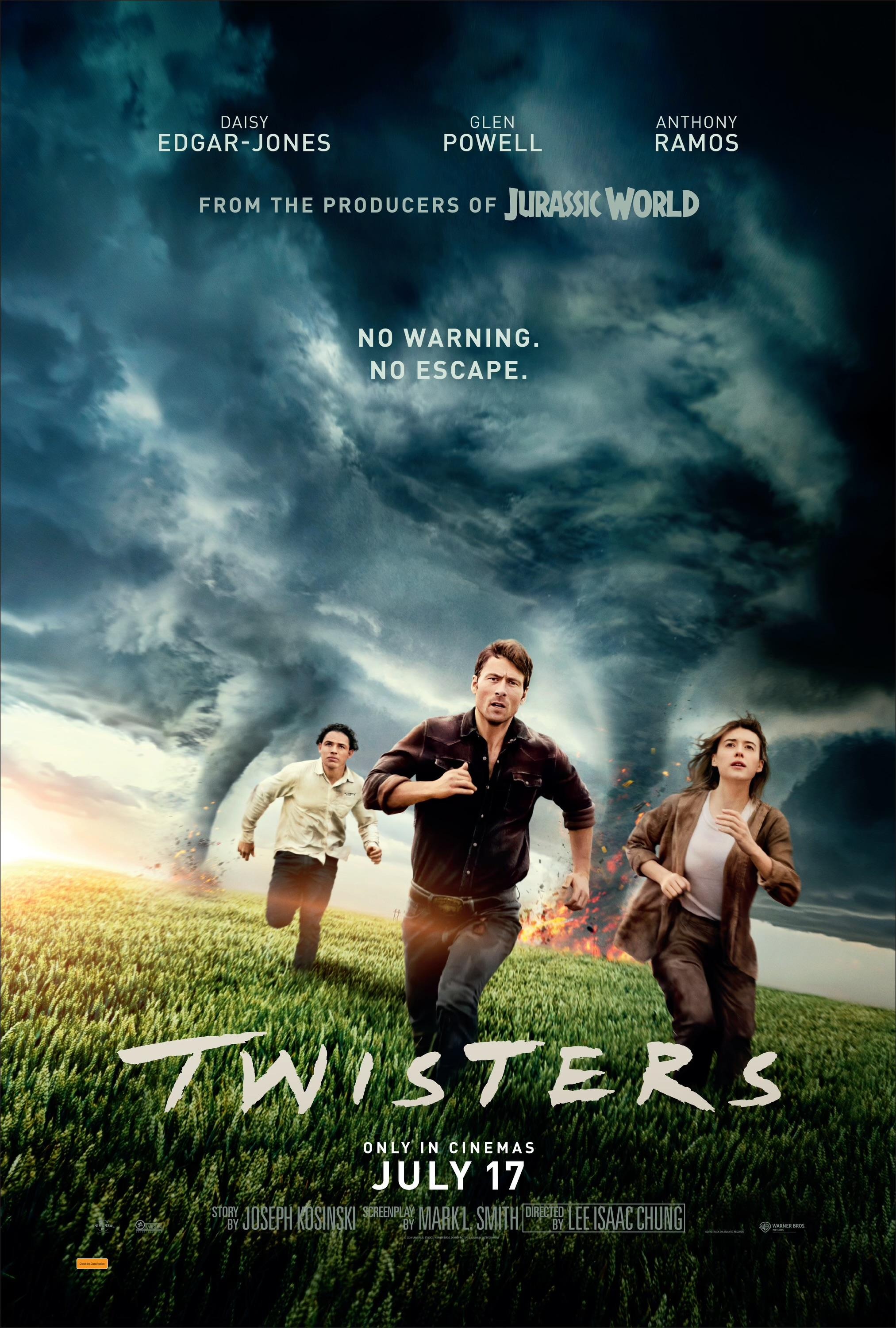 Mega Sized Movie Poster Image for Twisters (#8 of 14)