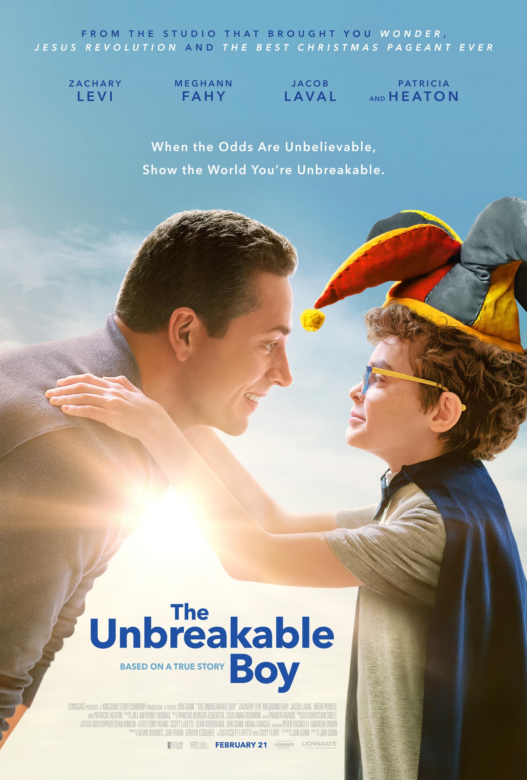 Mega Sized Movie Poster Image for The Unbreakable Boy (#2 of 2)