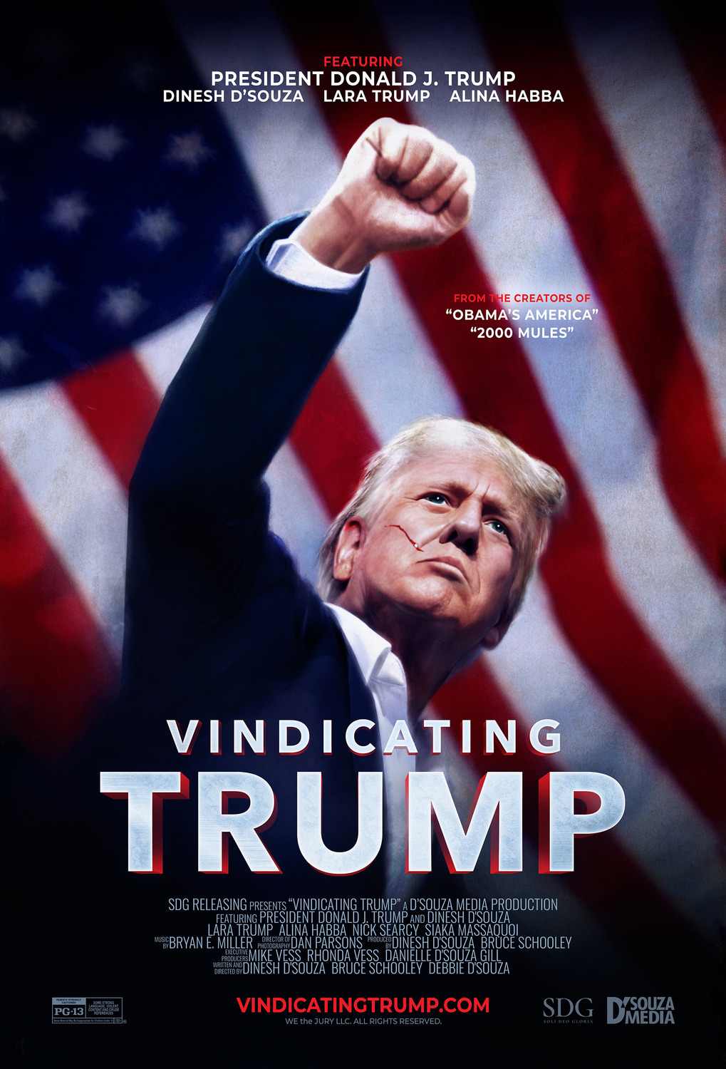 Extra Large Movie Poster Image for Vindicating Trump 