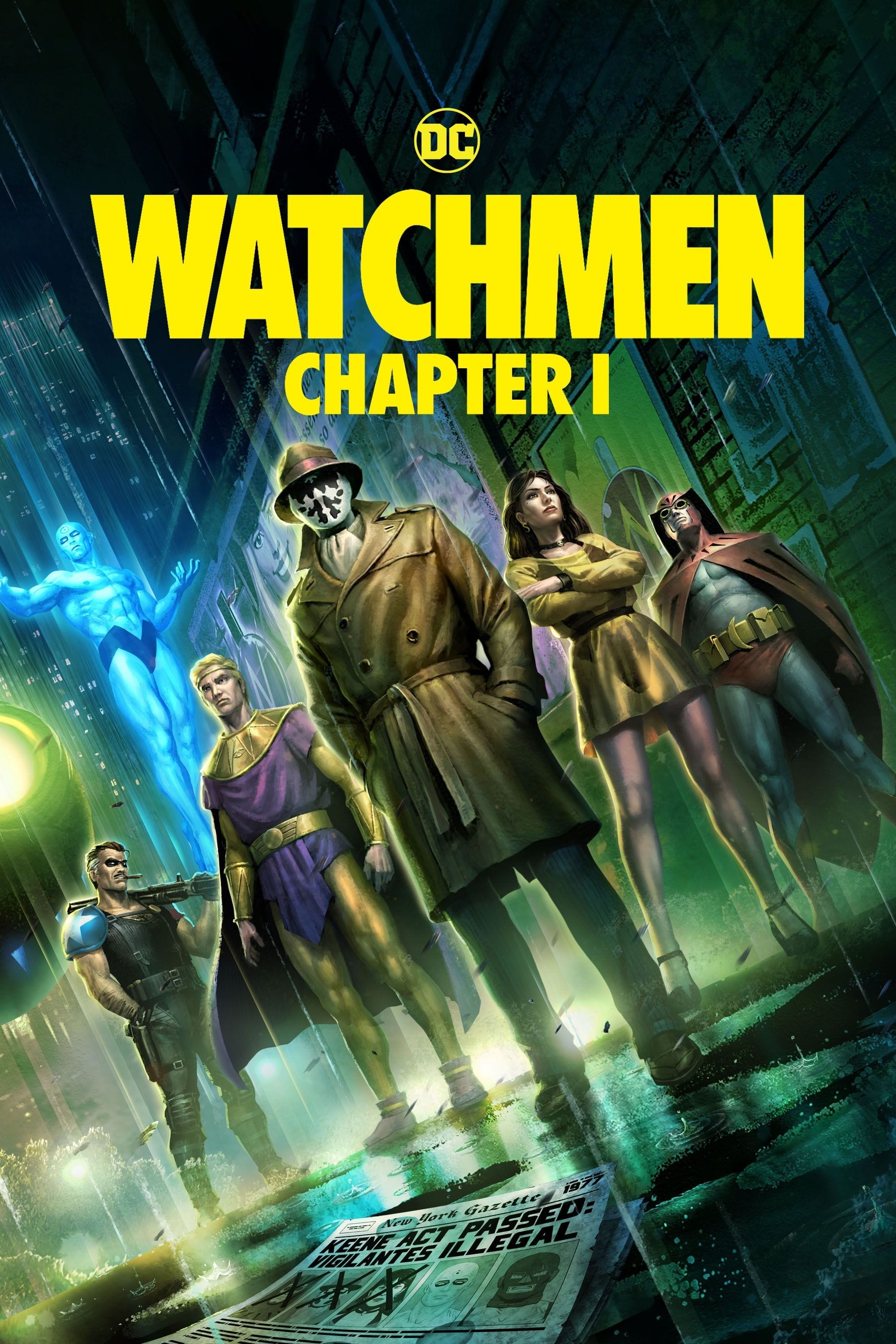 Mega Sized Movie Poster Image for Watchmen: Chapter I 