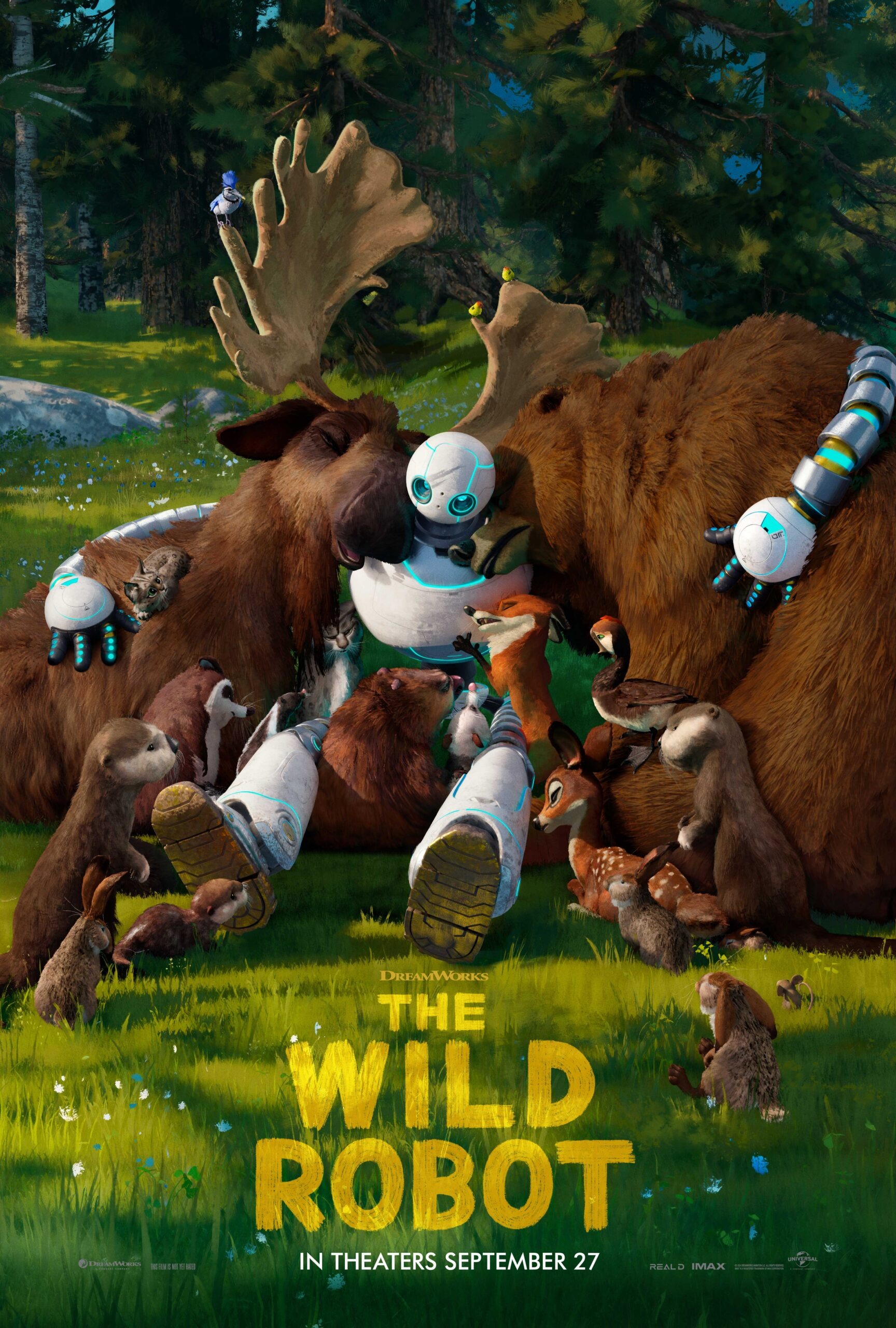 Mega Sized Movie Poster Image for The Wild Robot (#3 of 16)