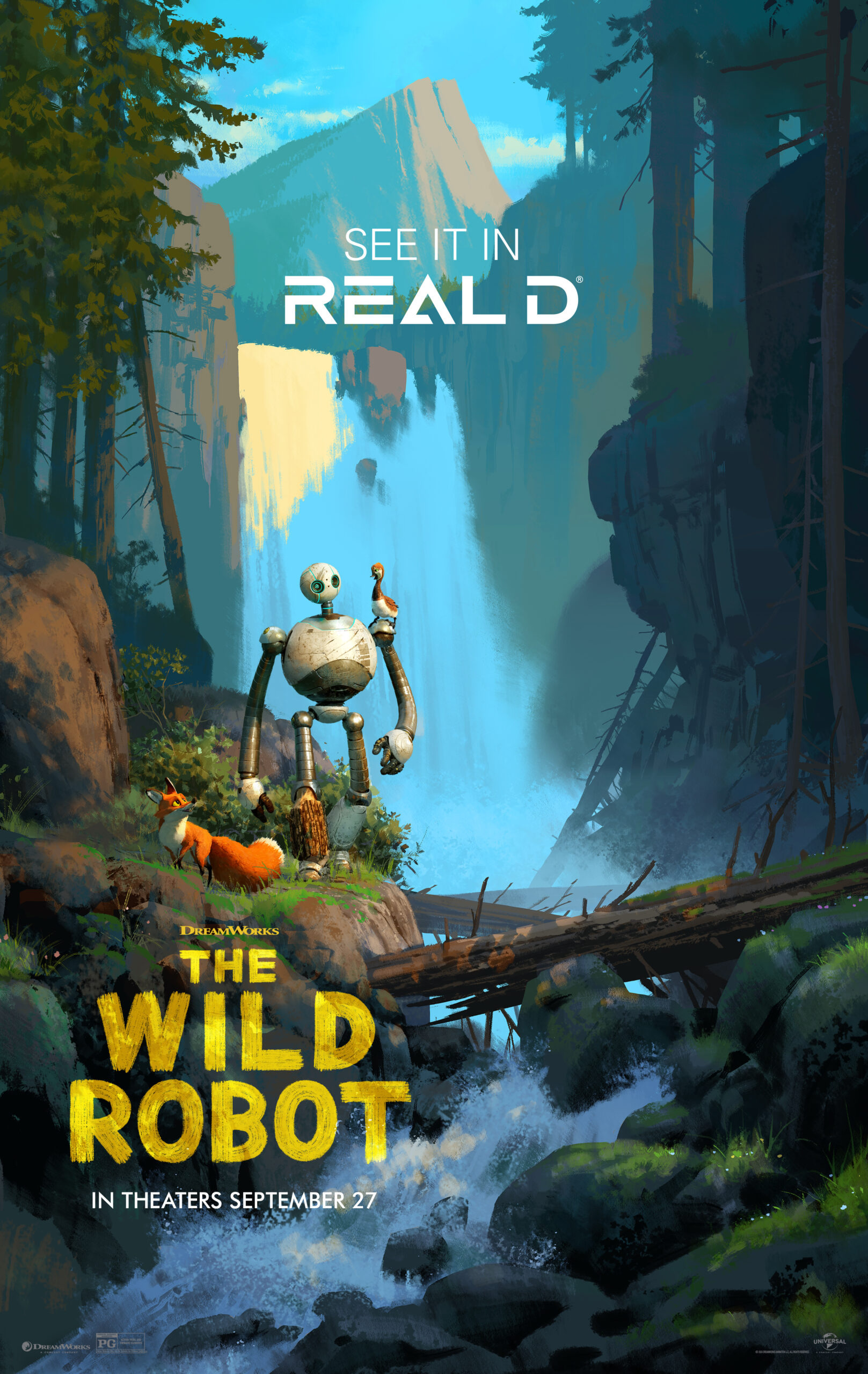 Mega Sized Movie Poster Image for The Wild Robot (#7 of 16)