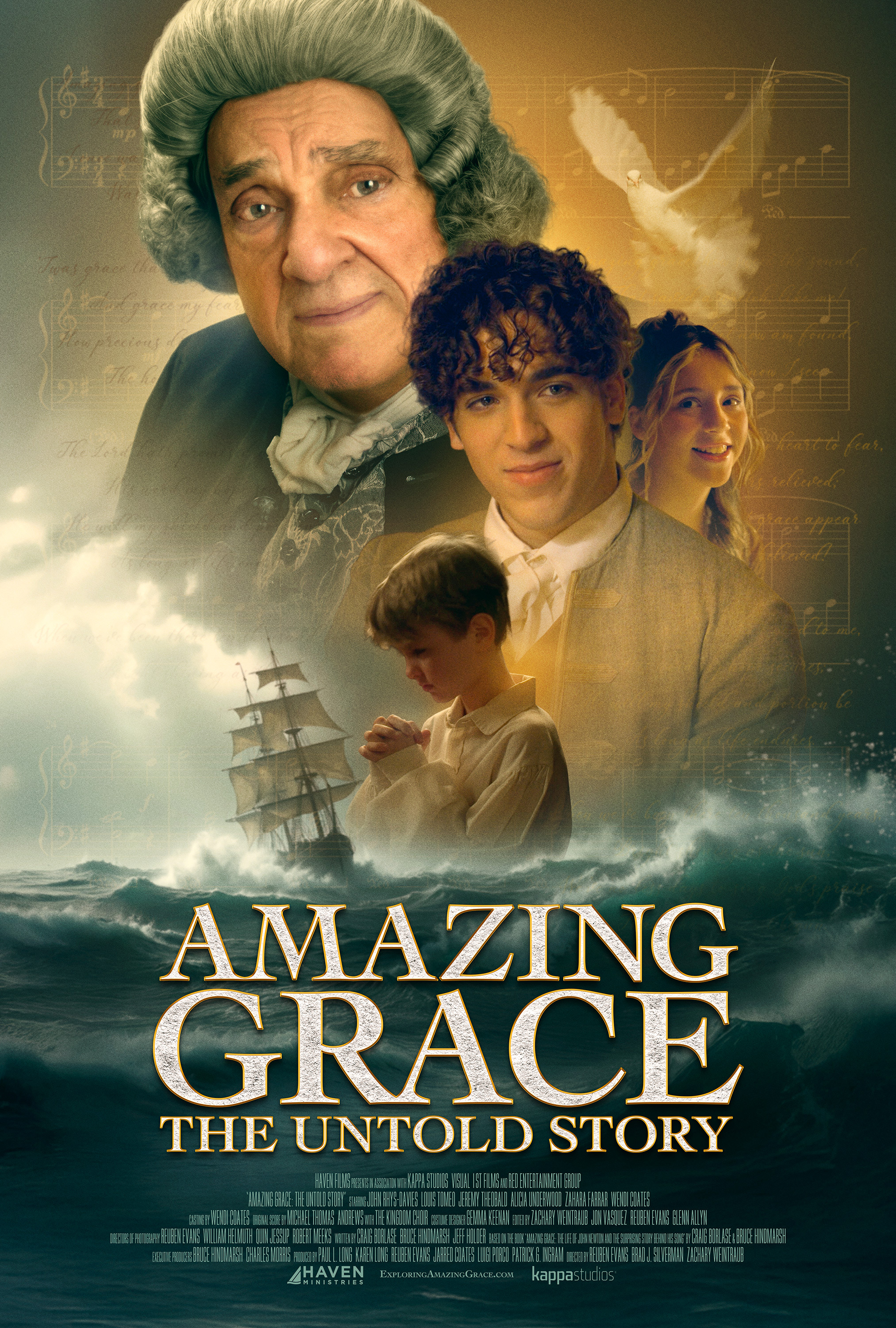 Mega Sized Movie Poster Image for Amazing Grace: The True Story 