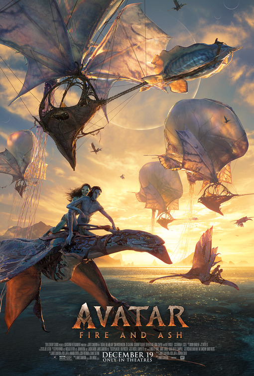 Avatar: Fire and Ash Movie Poster
