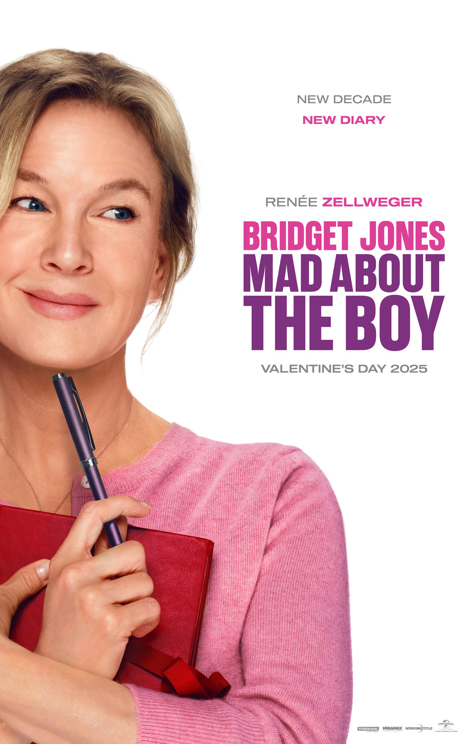 Extra Large Movie Poster Image for Bridget Jones: Mad About the Boy 