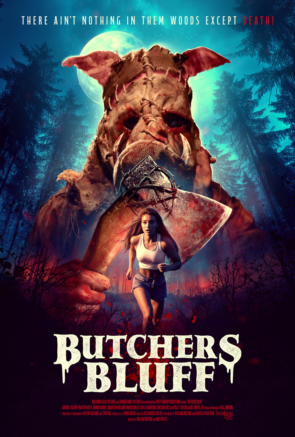 Extra Large Movie Poster Image for Butchers Bluff 