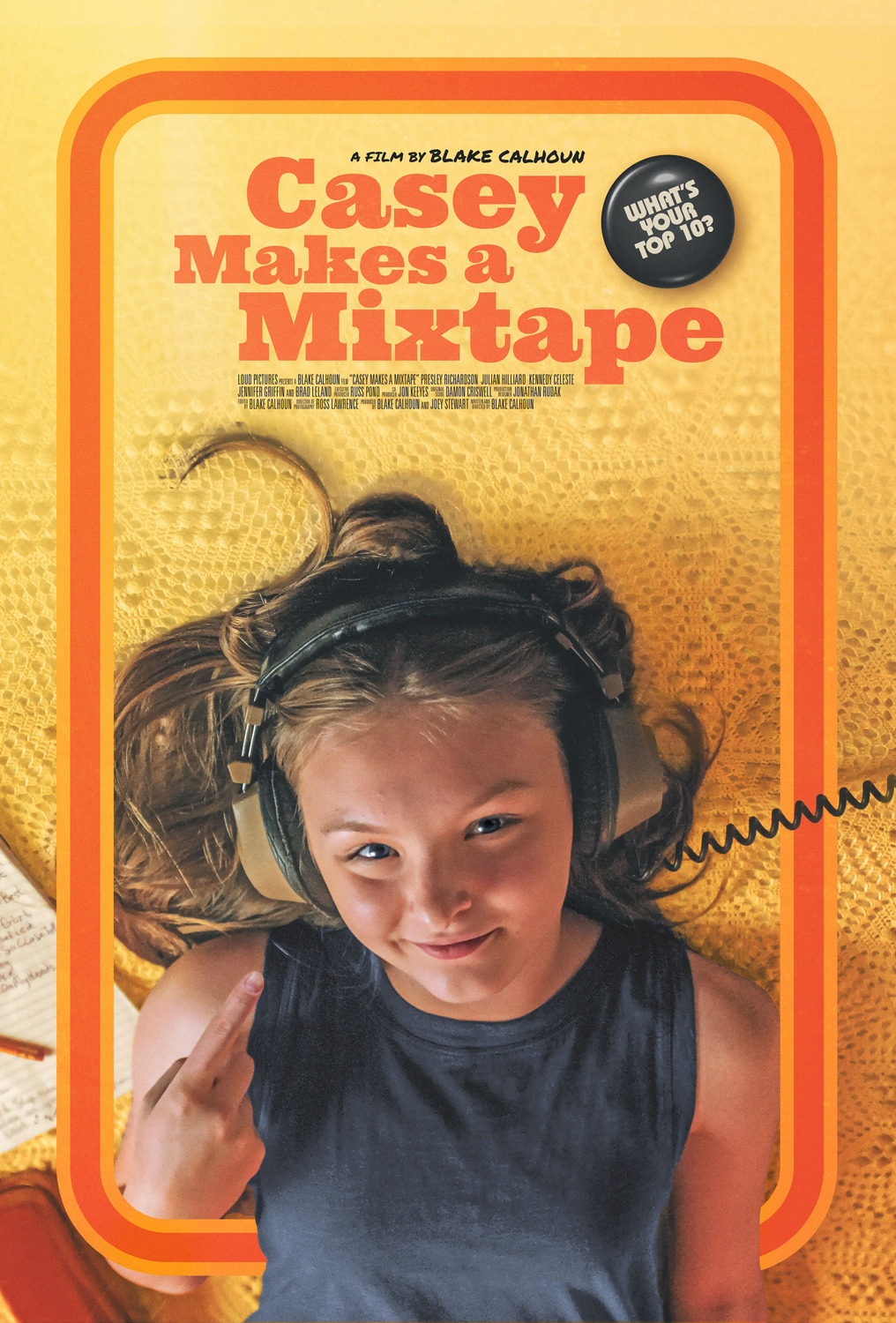 Extra Large Movie Poster Image for Casey Makes a Mixtape (#2 of 2)