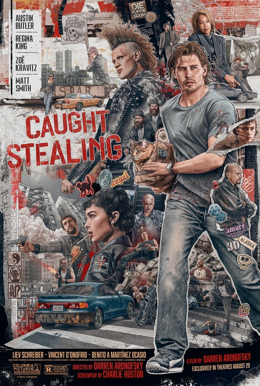 Caught Stealing Movie Poster