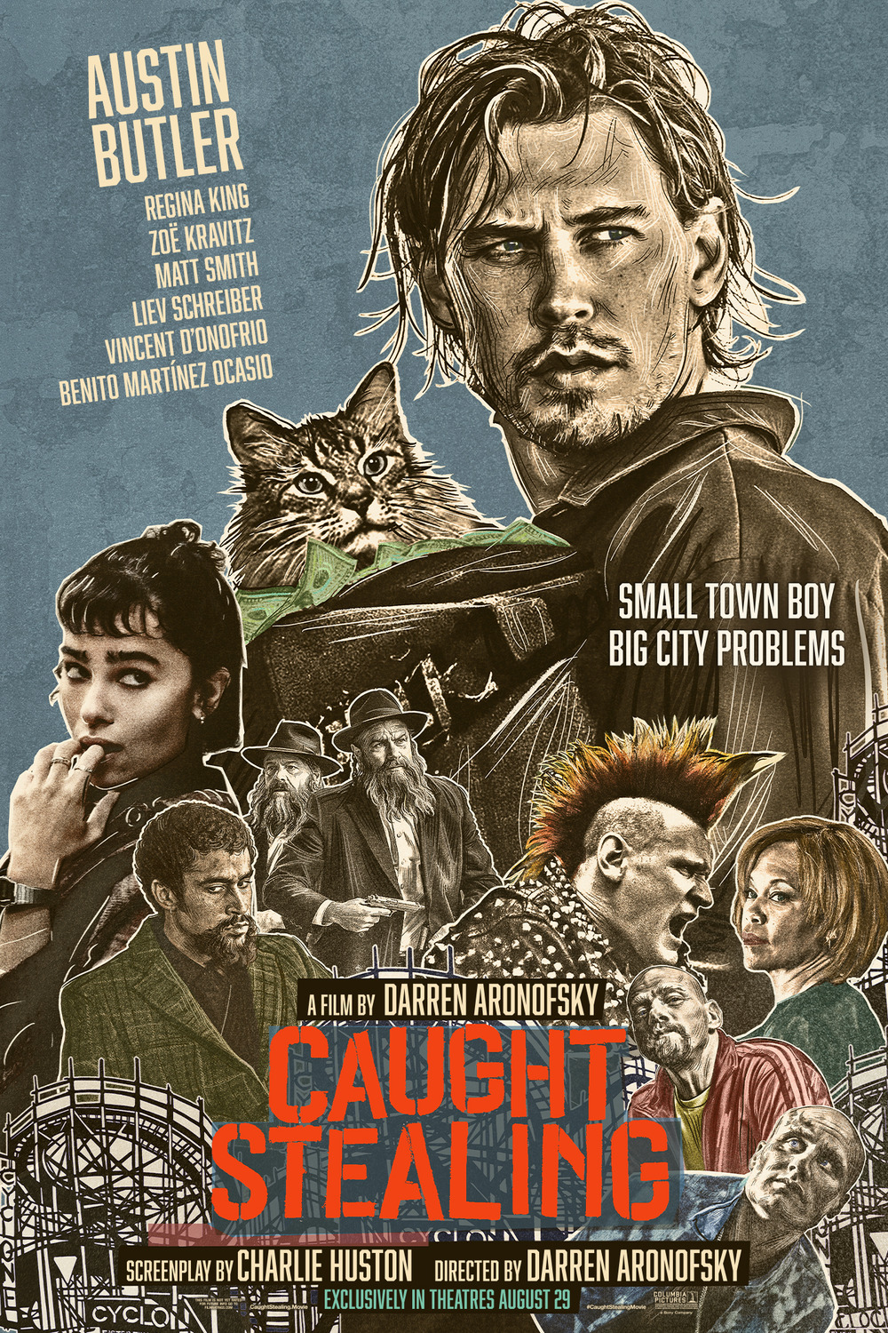 Extra Large Movie Poster Image for Caught Stealing (#8 of 11)