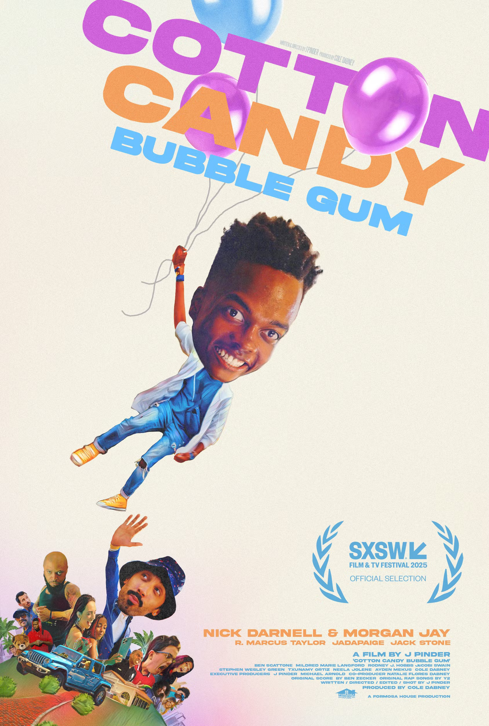 Mega Sized Movie Poster Image for Cotton Candy Bubble Gum 