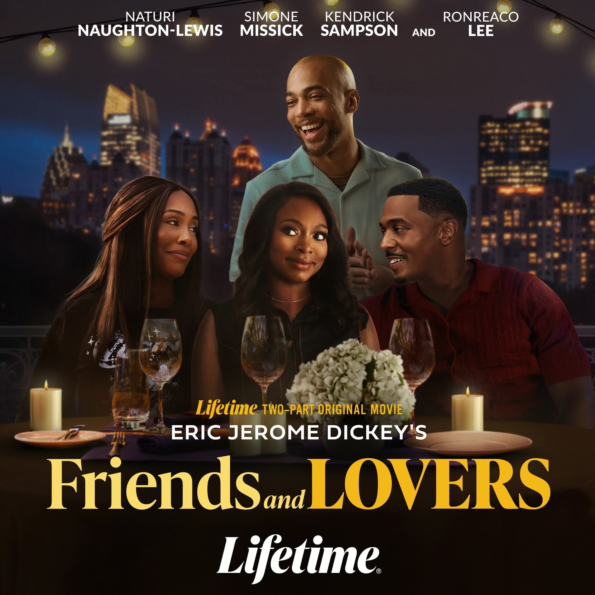 Mega Sized Movie Poster Image for Eric Jerome Dickey's Friends and Lovers Part I 
