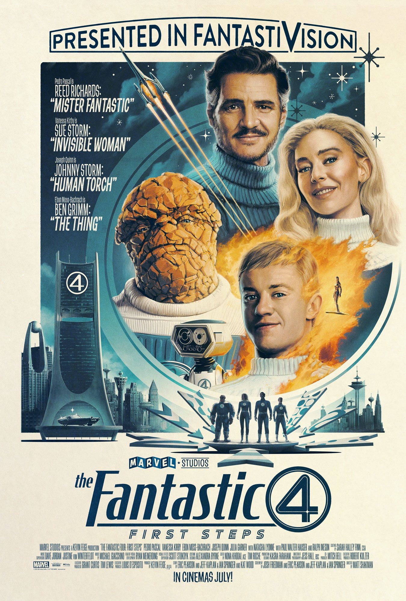 Mega Sized Movie Poster Image for The Fantastic Four (#40 of 57)