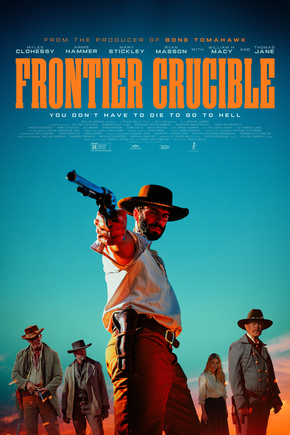 Extra Large Movie Poster Image for Frontier Crucible 