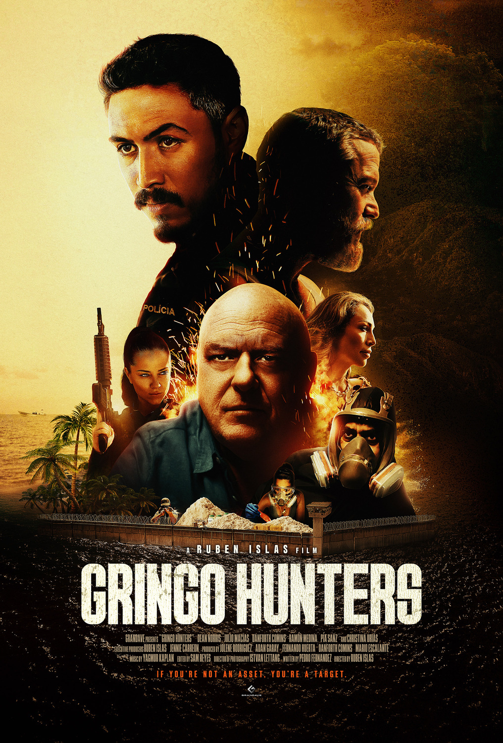 Extra Large Movie Poster Image for Gringo Hunters 