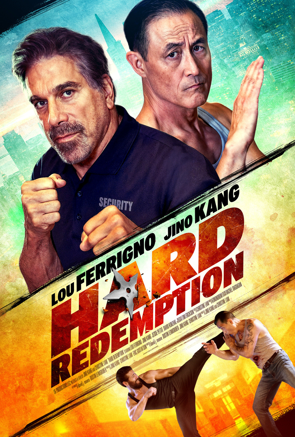 Extra Large Movie Poster Image for Hard Redemption 