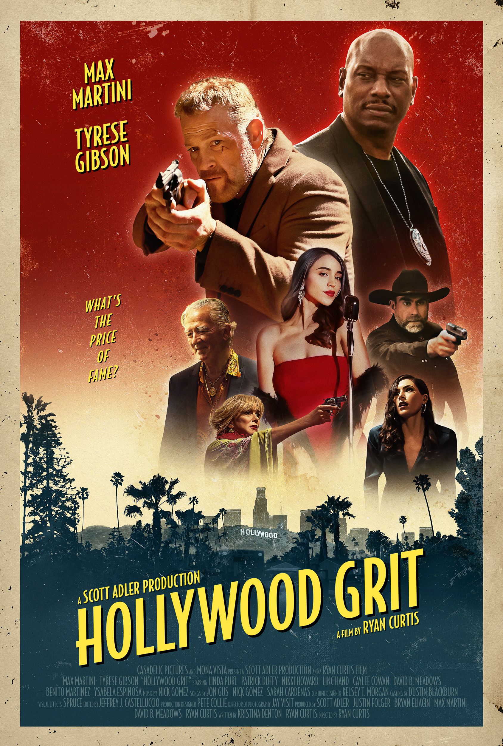Mega Sized Movie Poster Image for Hollywood Grit 