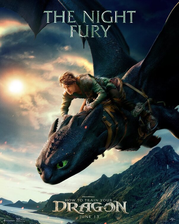 How to Train Your Dragon Movie Poster
