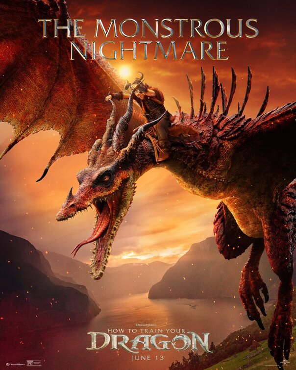 How to Train Your Dragon Movie Poster