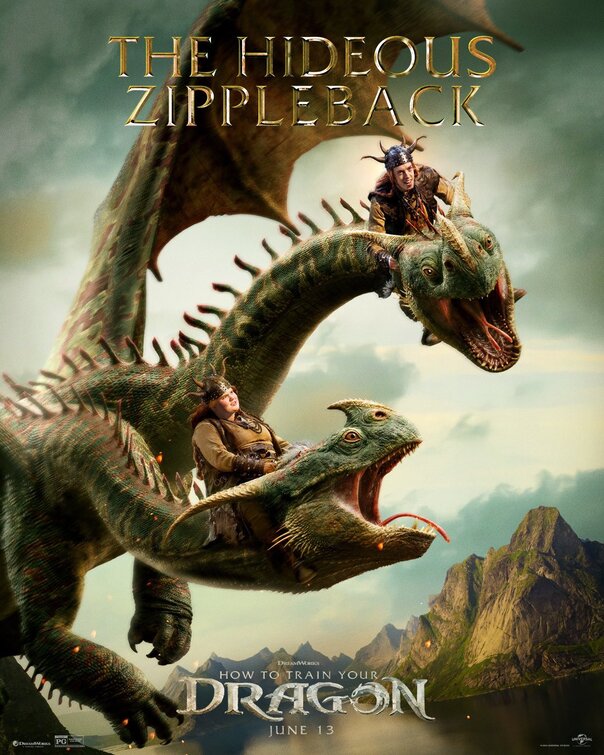 How to Train Your Dragon Movie Poster