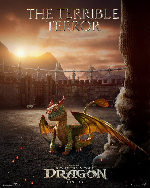 How to Train Your Dragon Movie Poster
