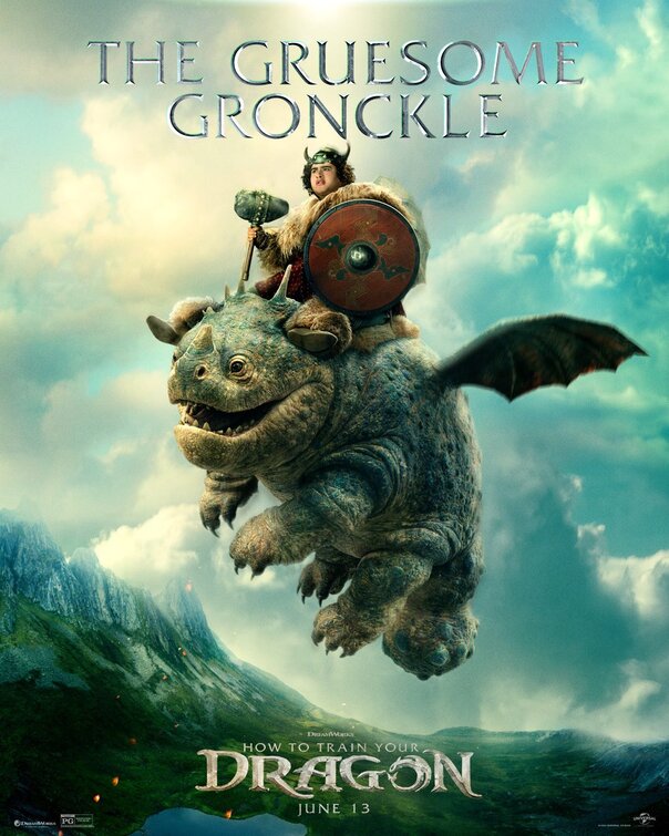 How to Train Your Dragon Movie Poster