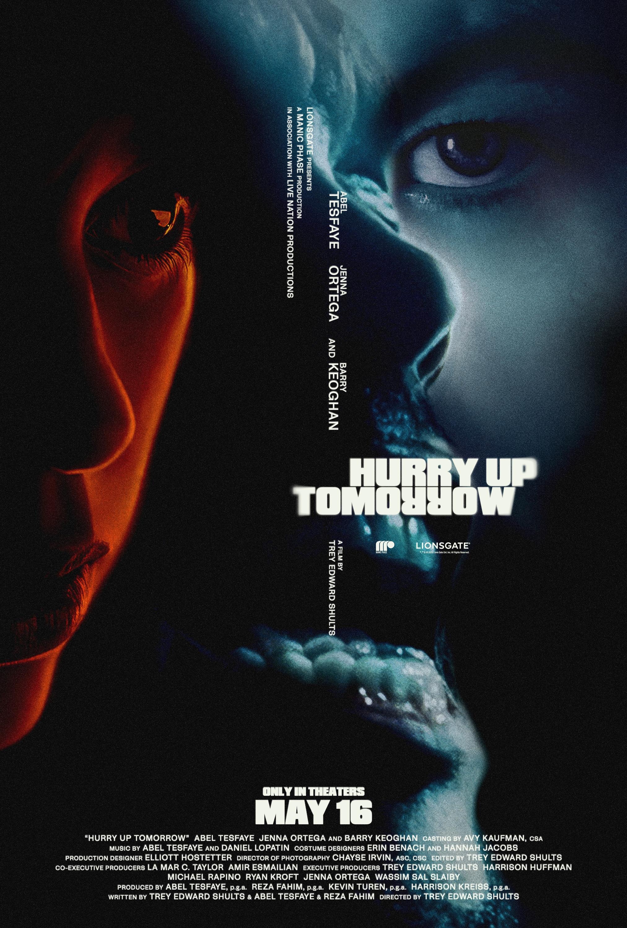 Mega Sized Movie Poster Image for Hurry Up Tomorrow (#1 of 7)