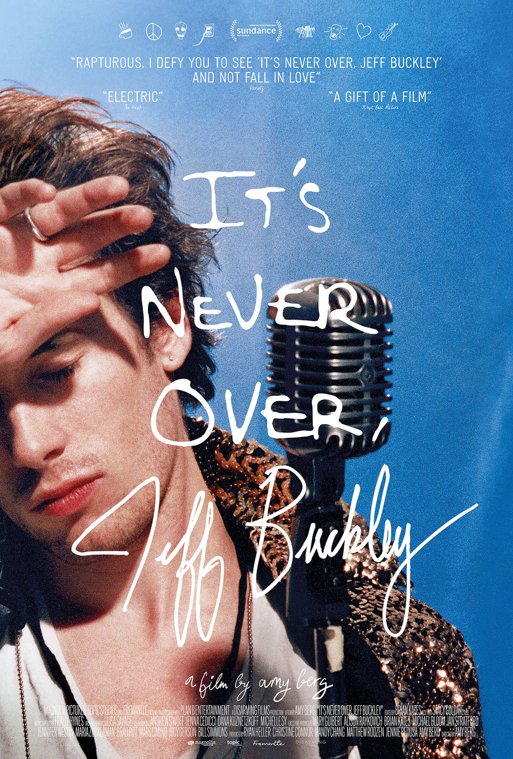 Extra Large Movie Poster Image for It's Never Over, Jeff Buckley 