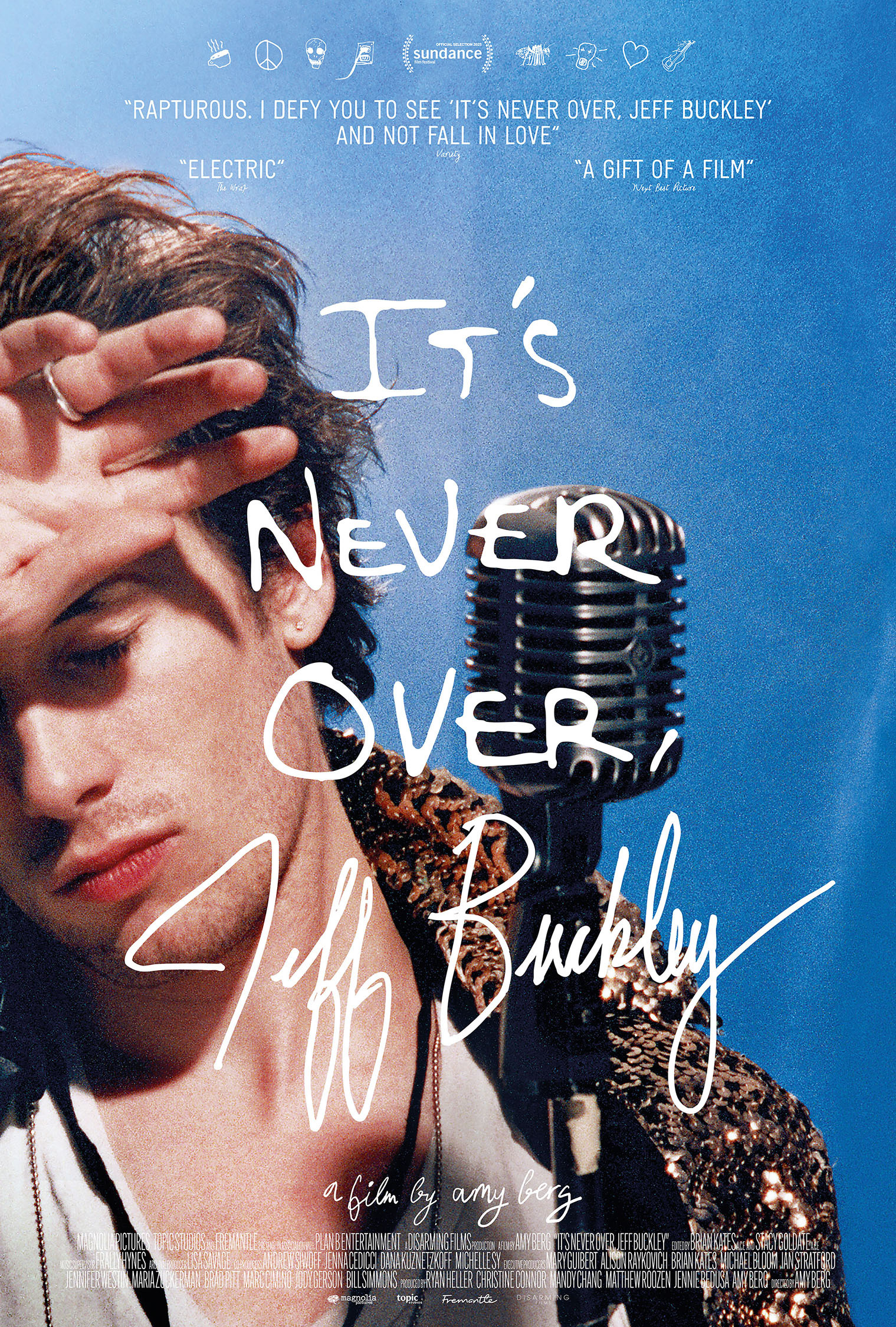 Mega Sized Movie Poster Image for It's Never Over, Jeff Buckley 