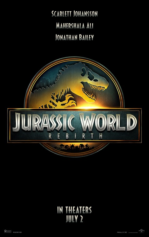 Jurassic World Rebirth Movie Poster