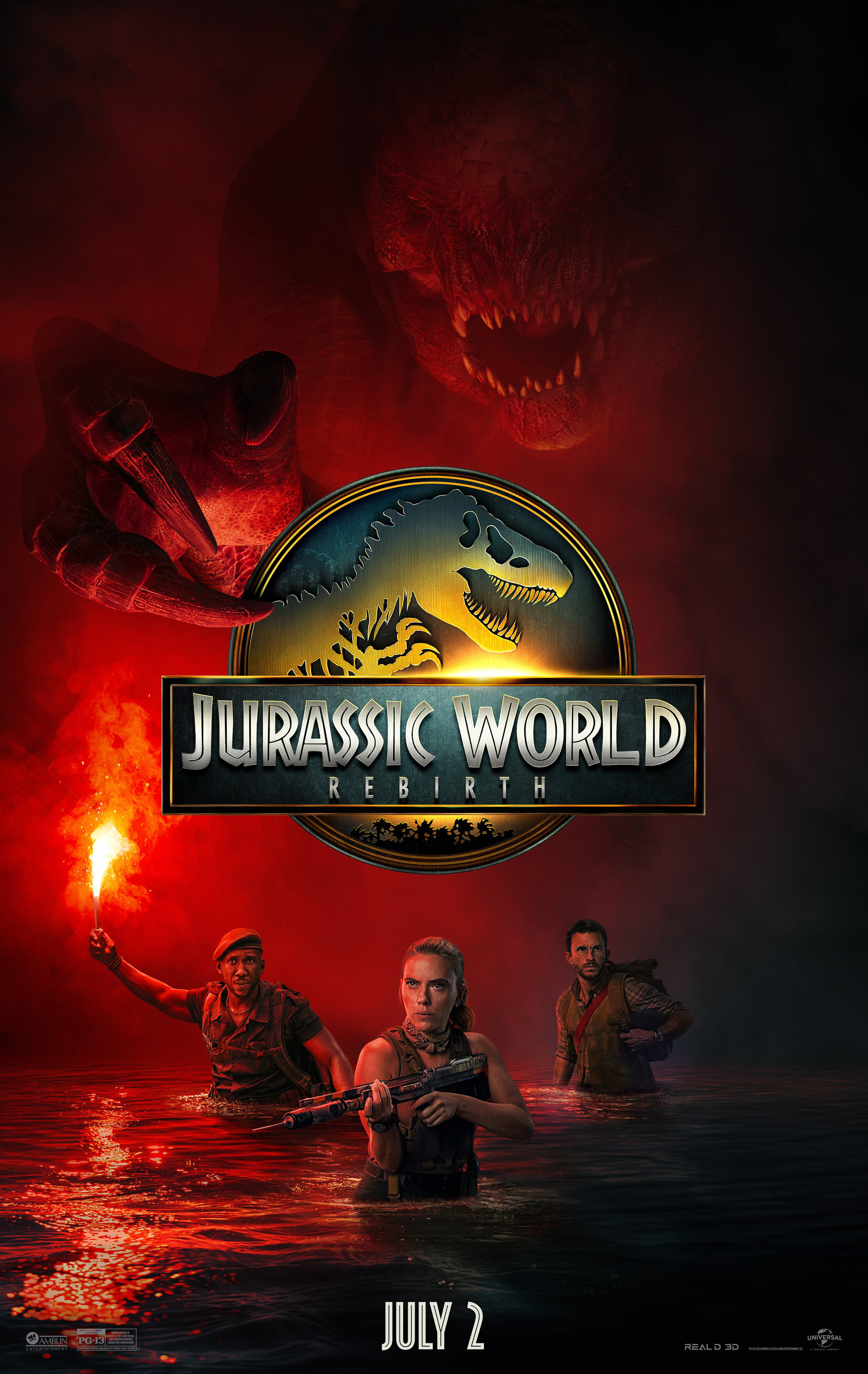 Mega Sized Movie Poster Image for Jurassic World Rebirth (#6 of 24)