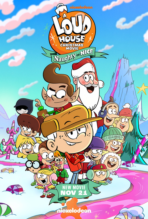 A Loud House Christmas Movie: Naughty or Nice Movie Poster