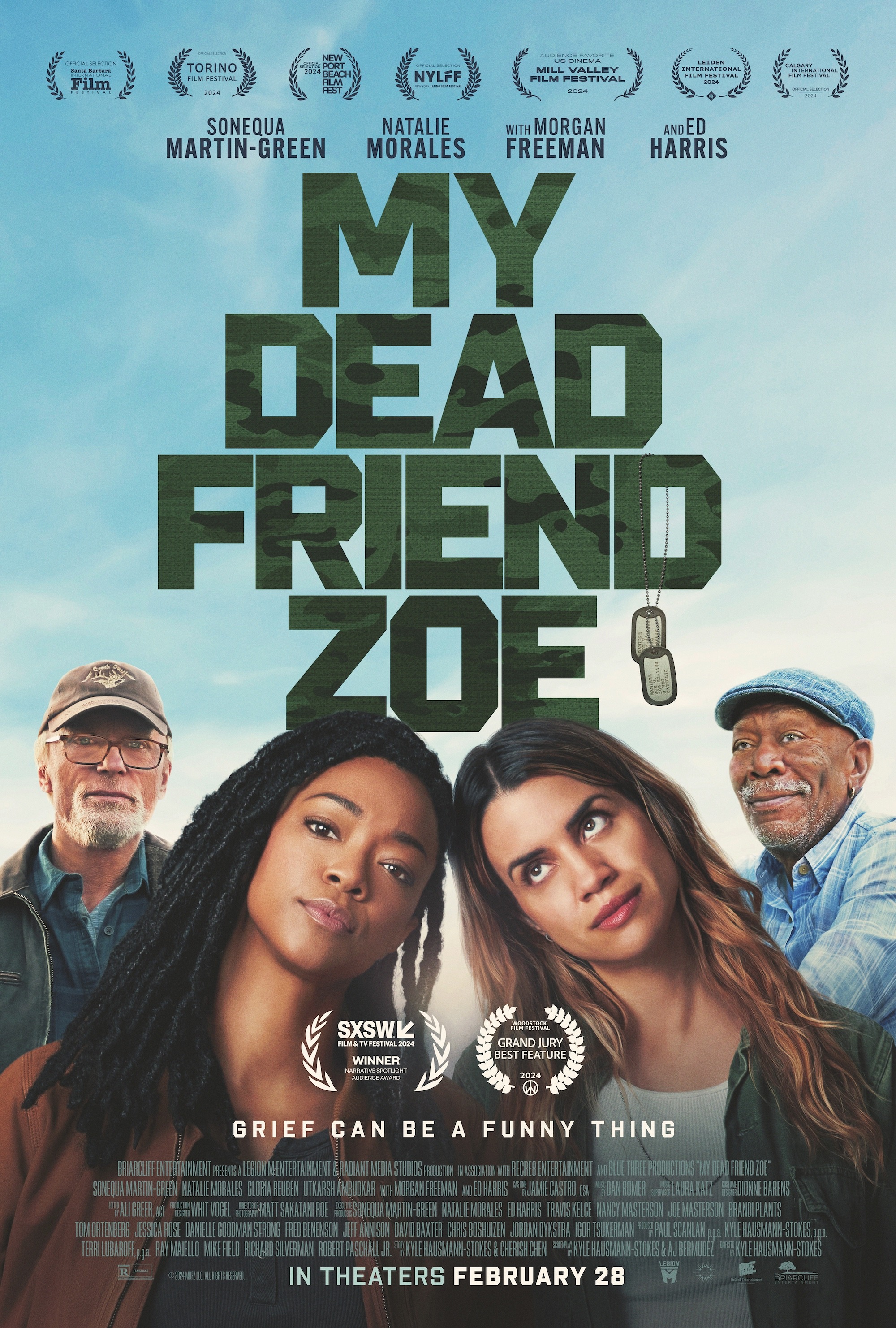 Mega Sized Movie Poster Image for My Dead Friend Zoe 