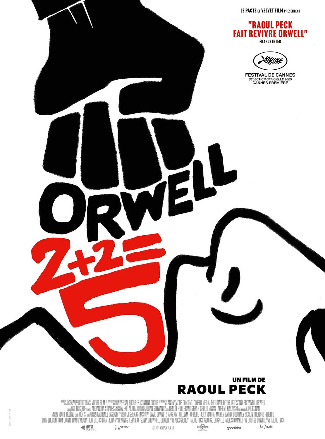 Extra Large Movie Poster Image for Orwell: 2+2=5 (#2 of 2)