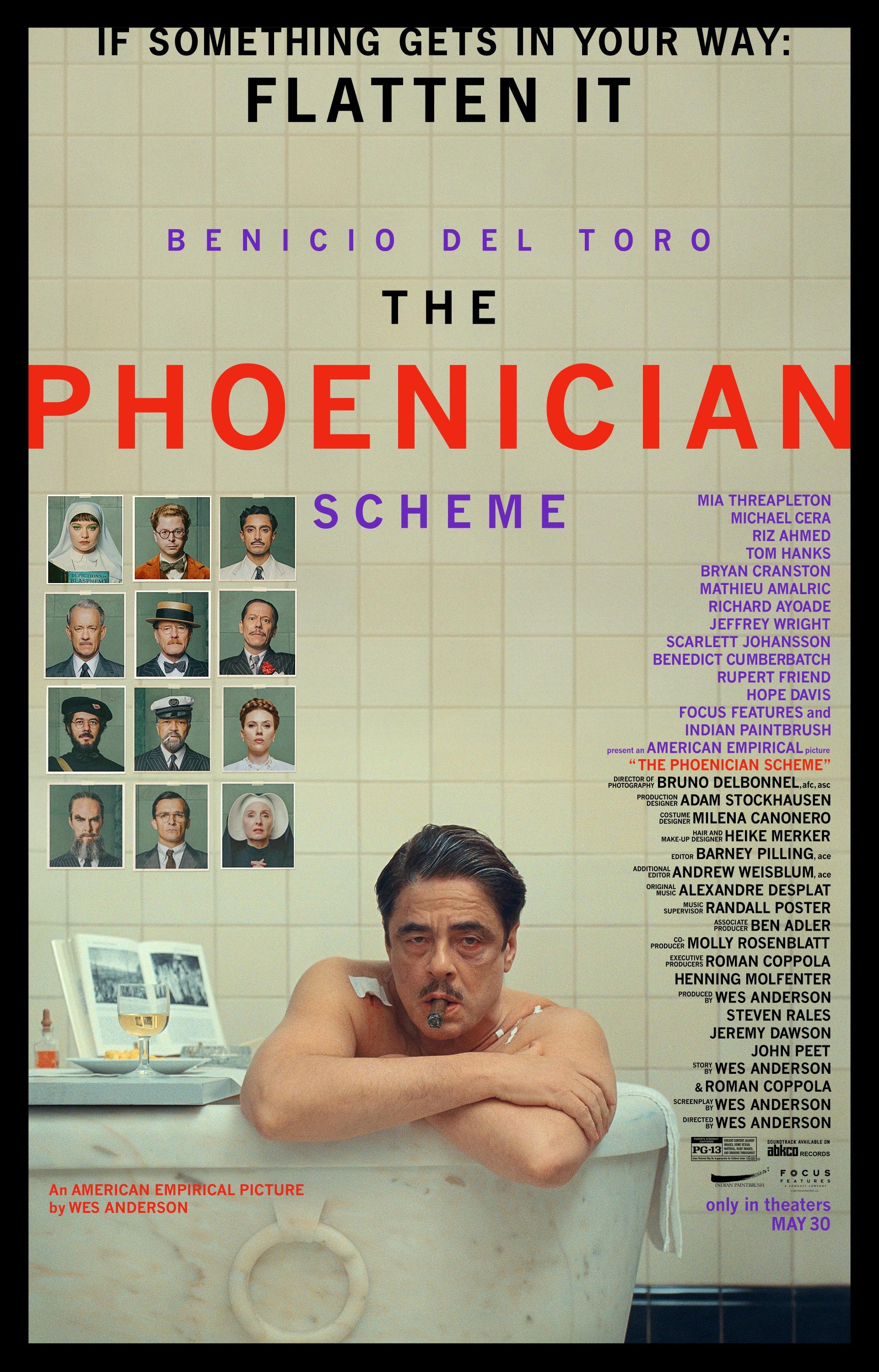 Mega Sized Movie Poster Image for The Phoenician Scheme (#1 of 11)