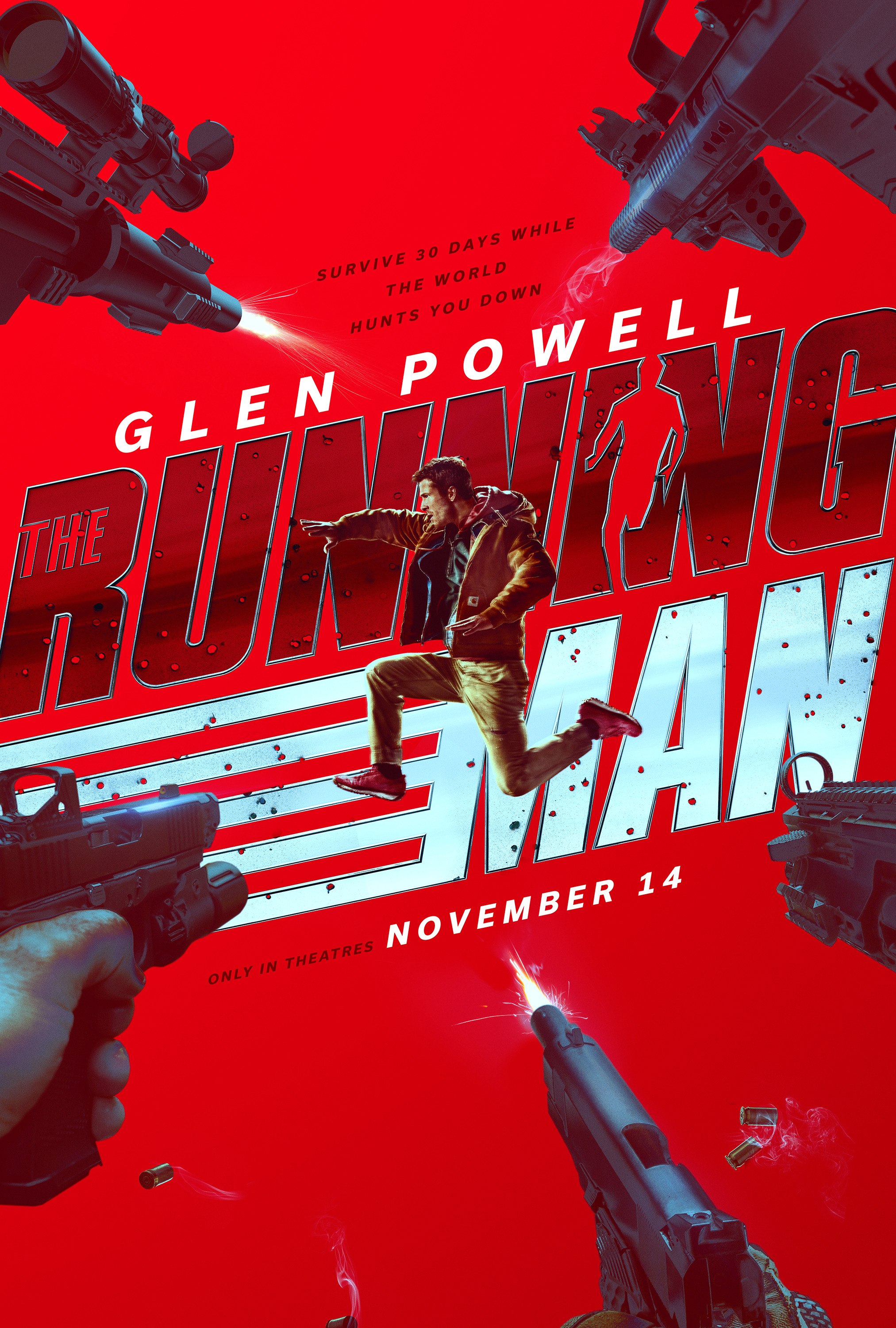 Mega Sized Movie Poster Image for The Running Man (#9 of 9)