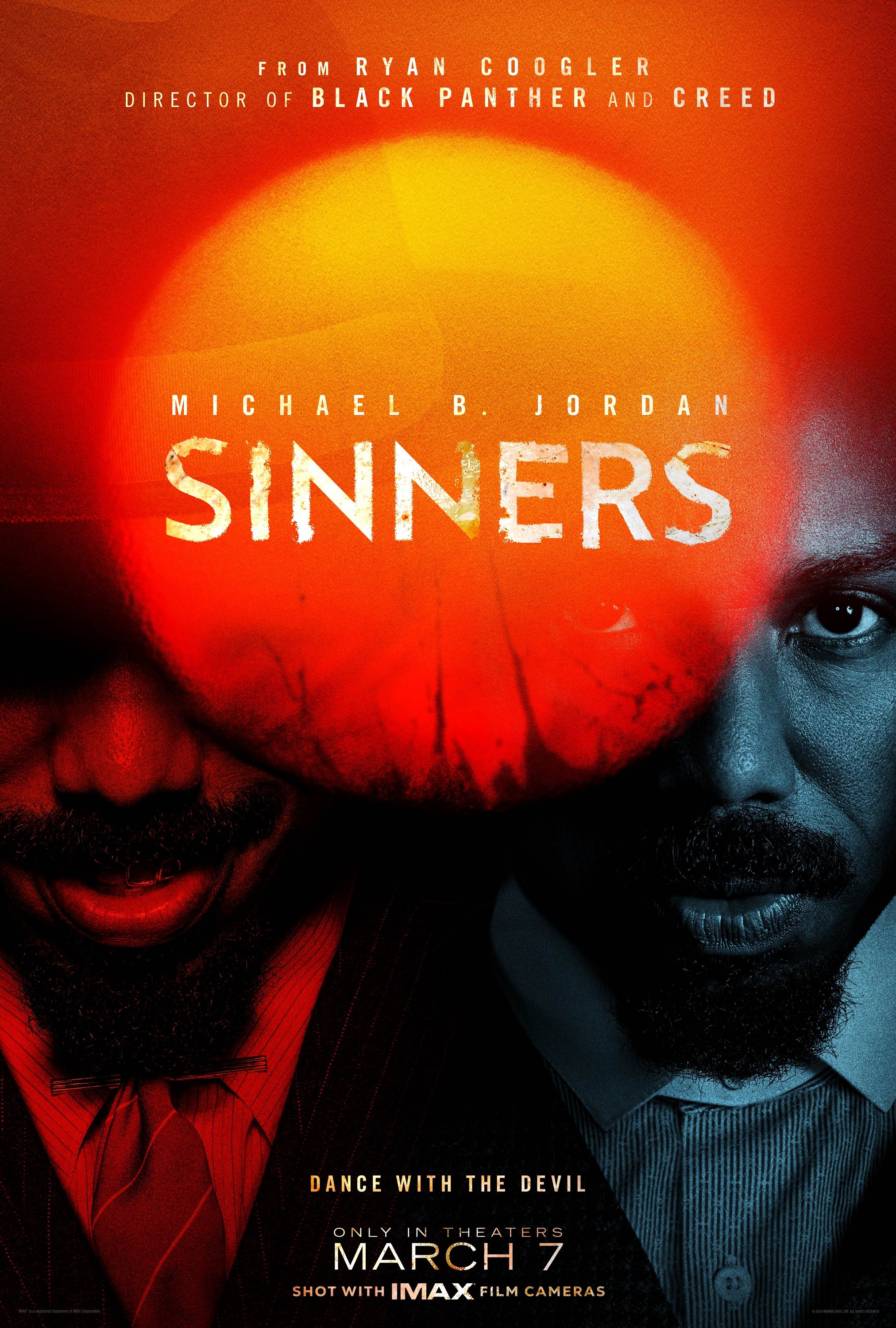 Mega Sized Movie Poster Image for Sinners (#1 of 3)