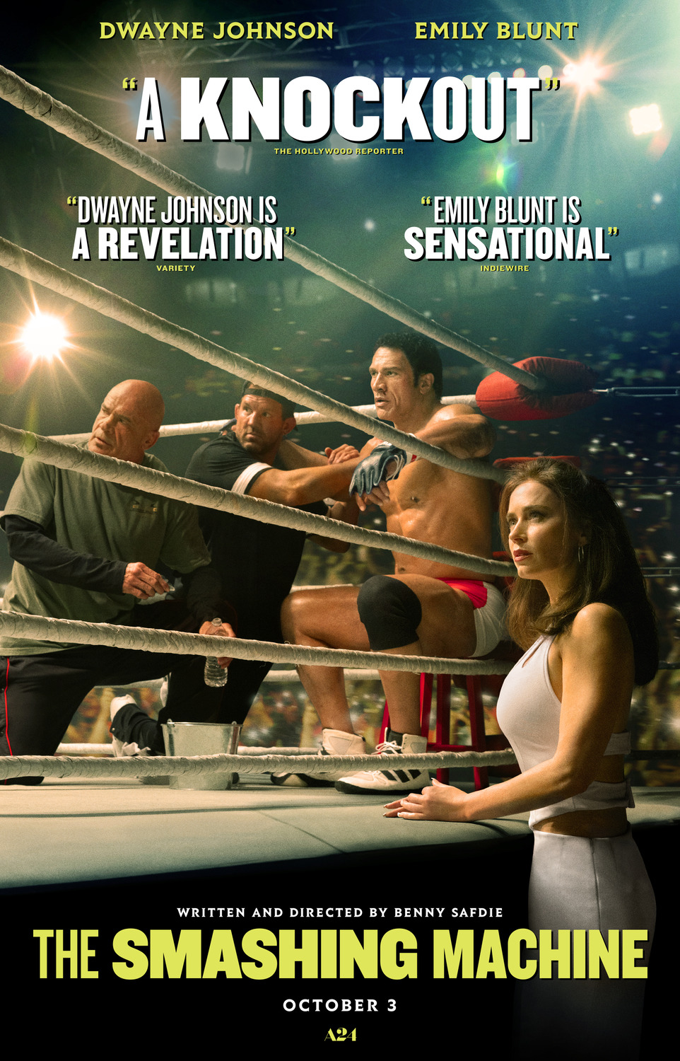 Extra Large Movie Poster Image for The Smashing Machine (#2 of 5)