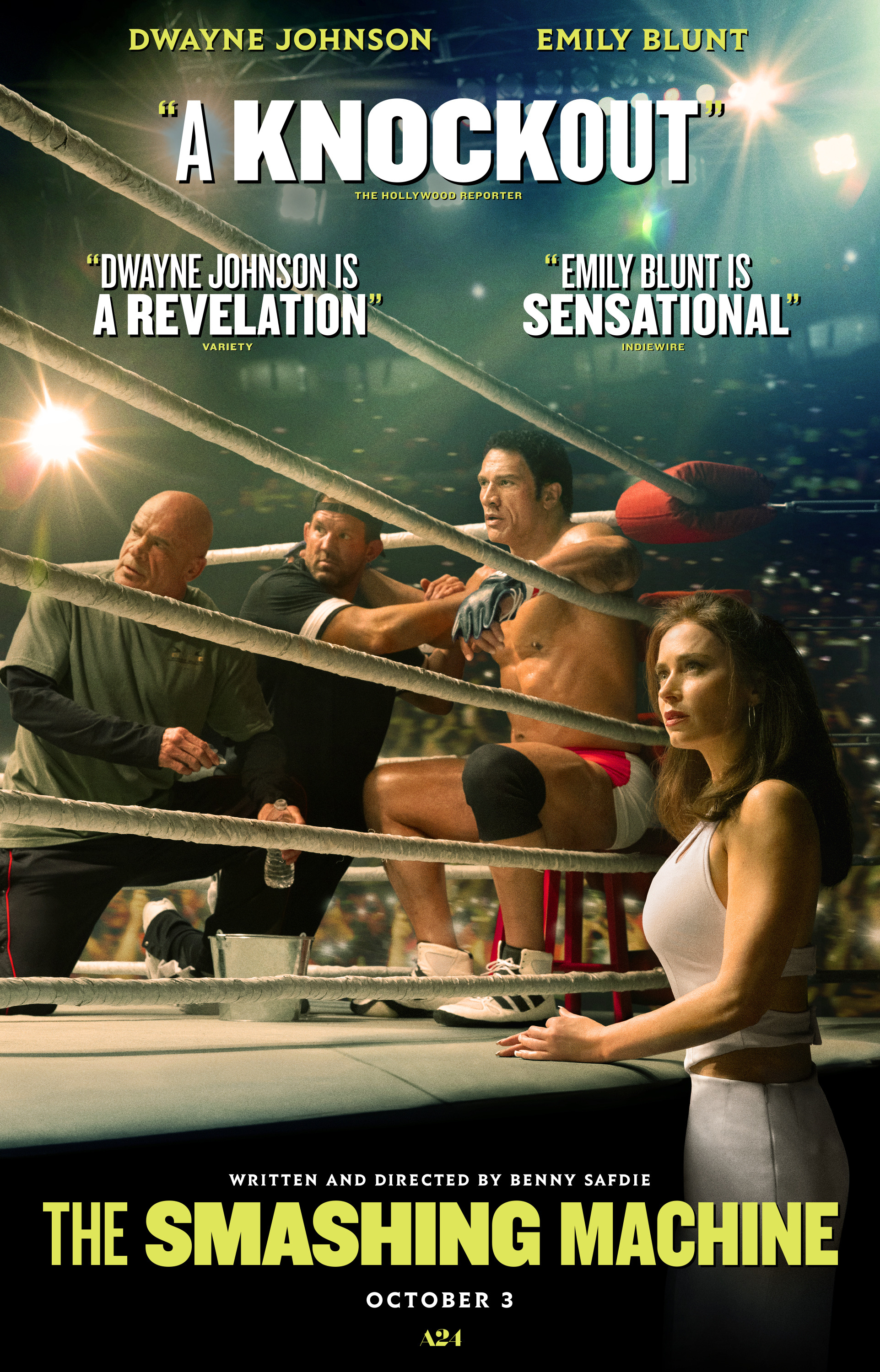 Mega Sized Movie Poster Image for The Smashing Machine (#2 of 5)