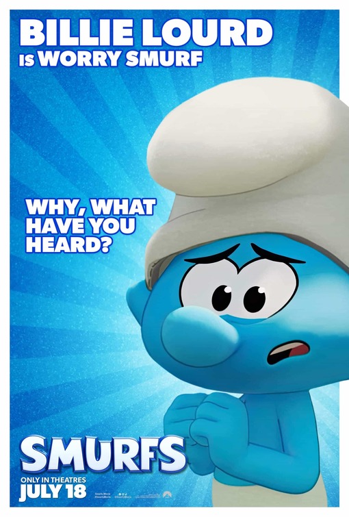 Smurfs Movie Poster