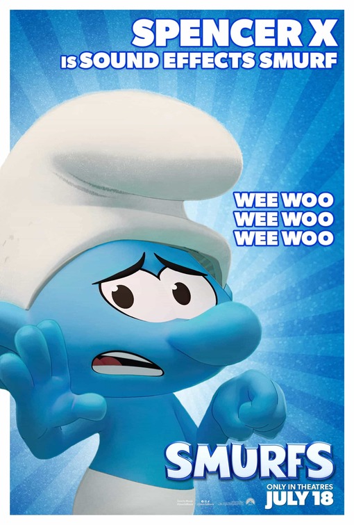 Smurfs Movie Poster