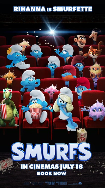 Smurfs Movie Poster