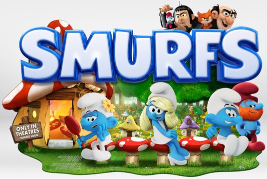 Smurfs Movie Poster