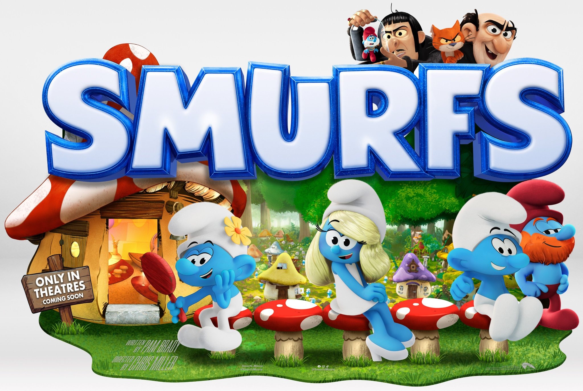 Mega Sized Movie Poster Image for Smurfs (#7 of 34)