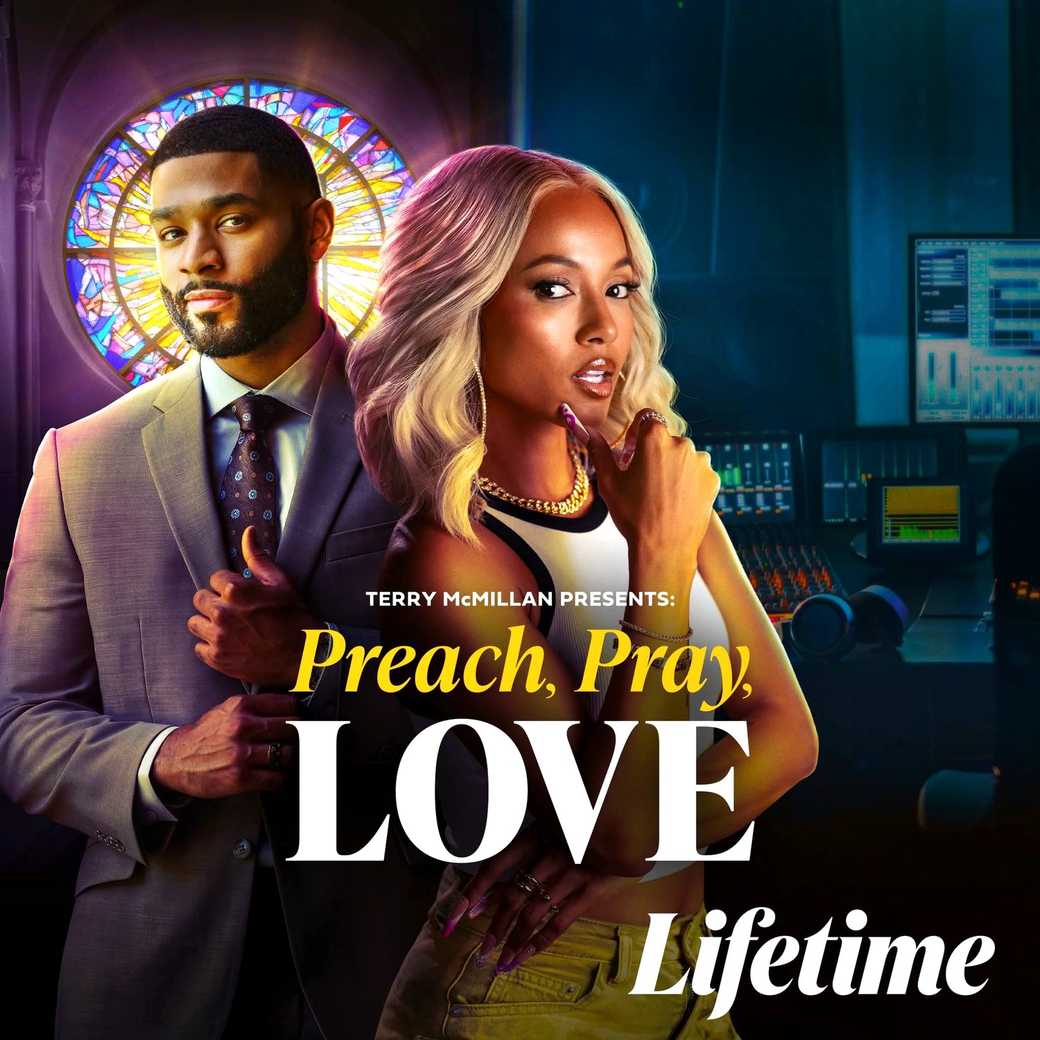 Extra Large Movie Poster Image for Terry McMillan Presents: Preach, Pray, Love 