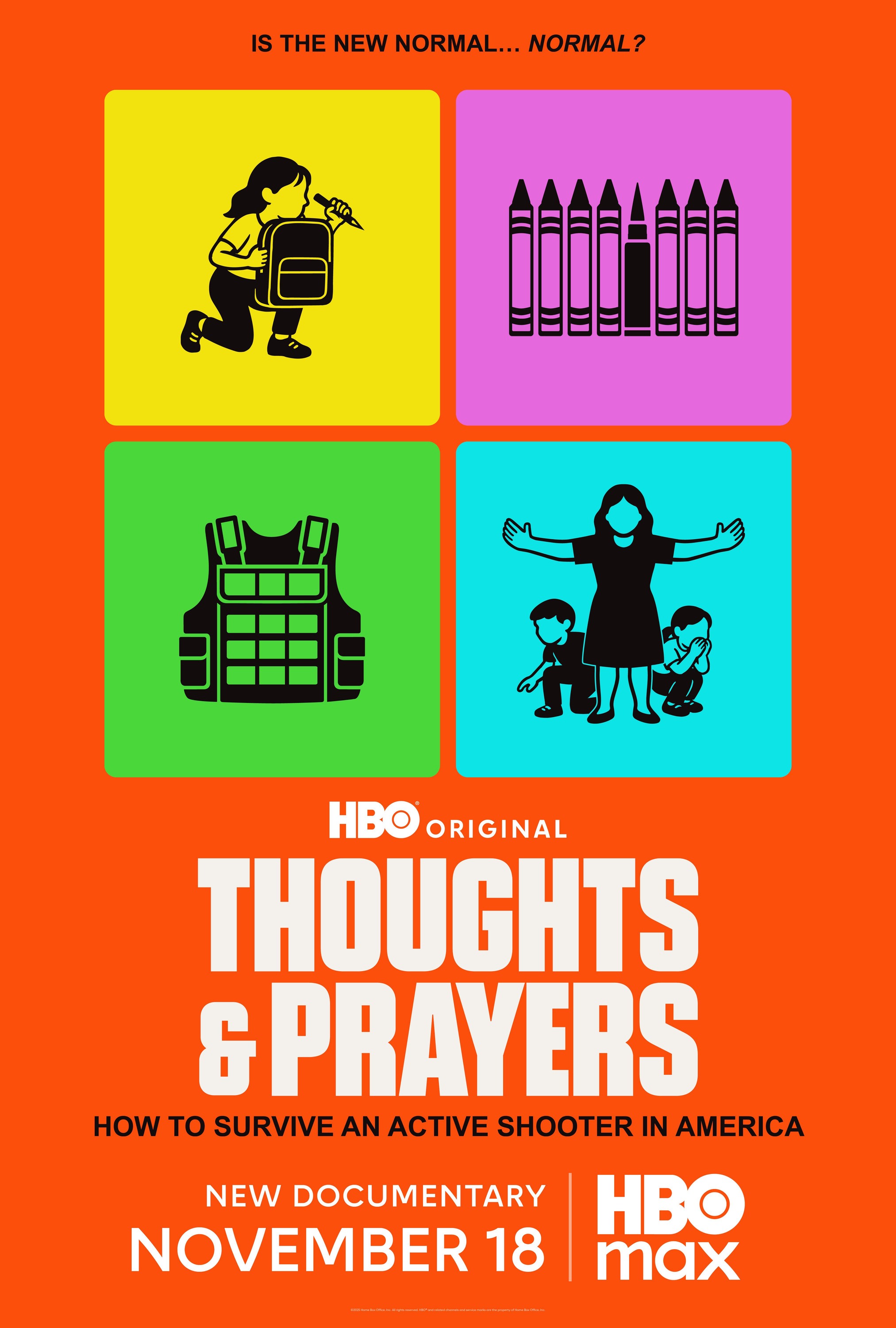 Mega Sized Movie Poster Image for Thoughts & Prayers 