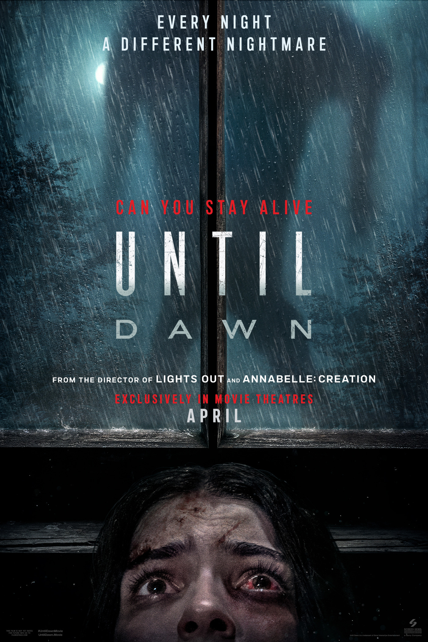 Mega Sized Movie Poster Image for Until Dawn (#4 of 7)