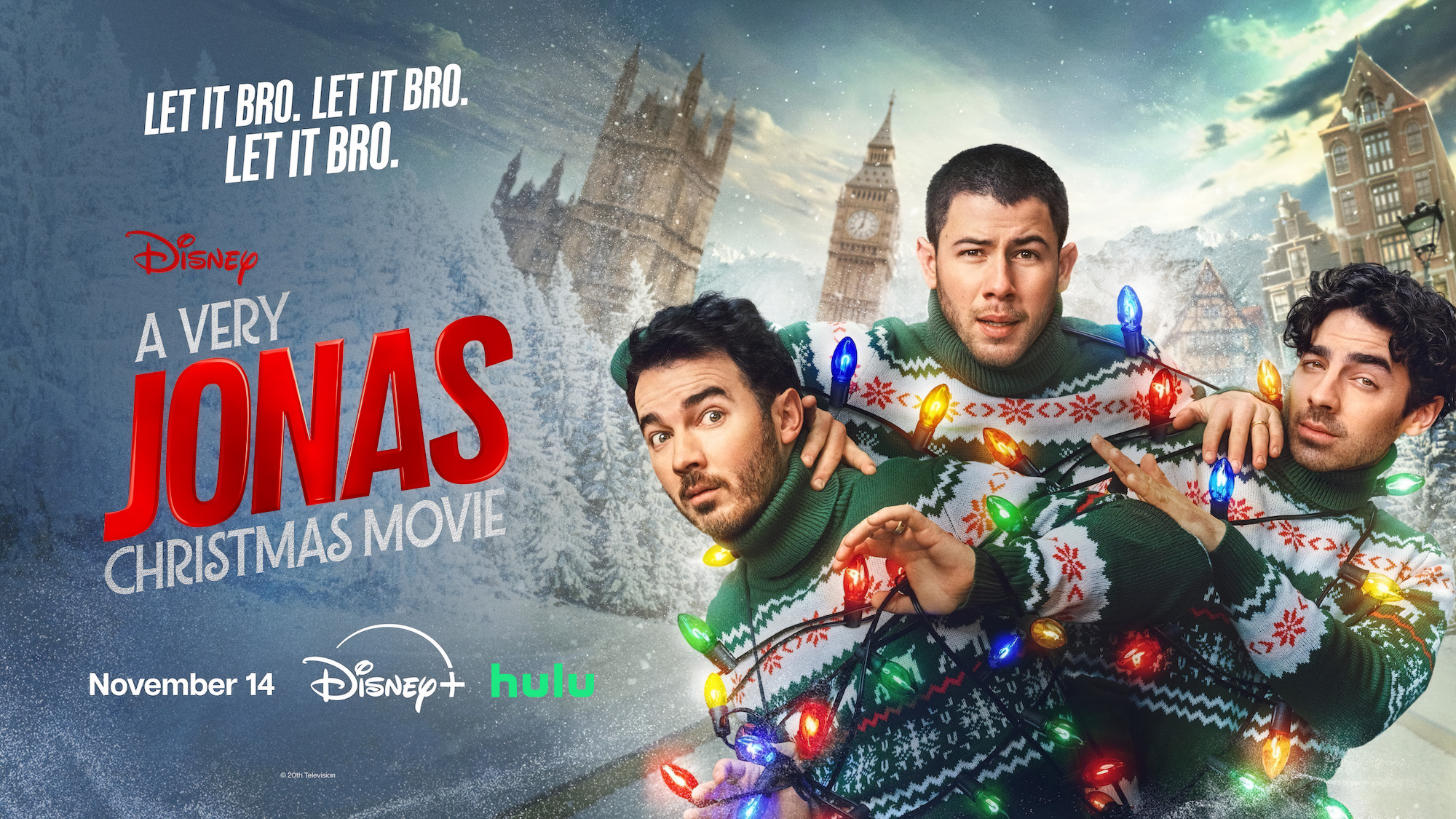 Mega Sized Movie Poster Image for A Very Jonas Christmas Movie (#3 of 3)
