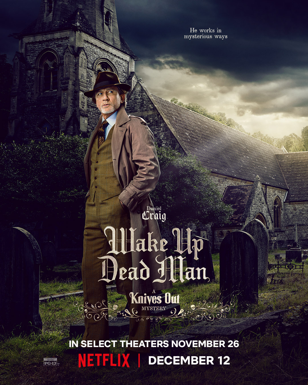 Extra Large Movie Poster Image for Wake Up Dead Man: A Knives Out Mystery (#2 of 14)