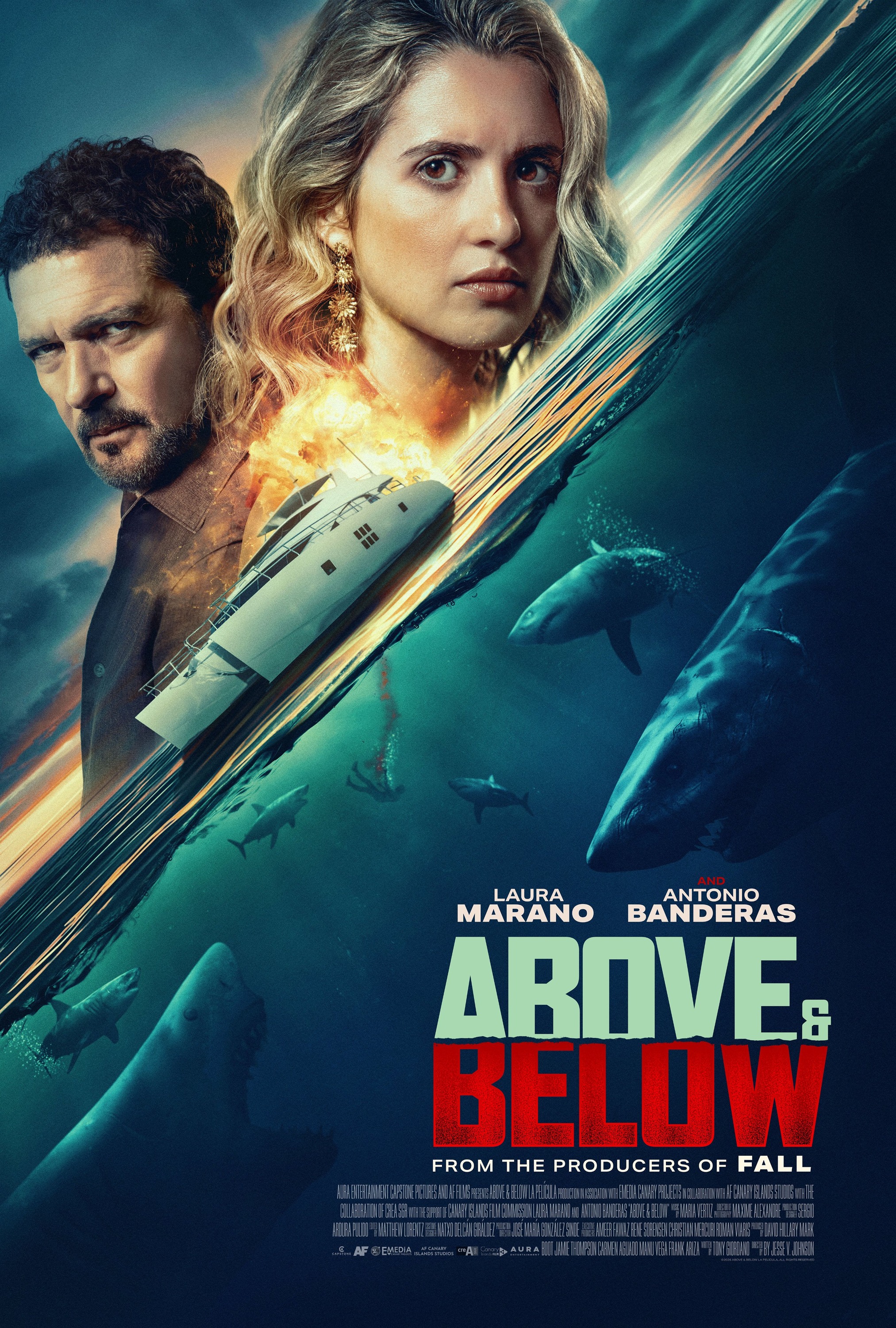 Mega Sized Movie Poster Image for Above and Below (#2 of 2)