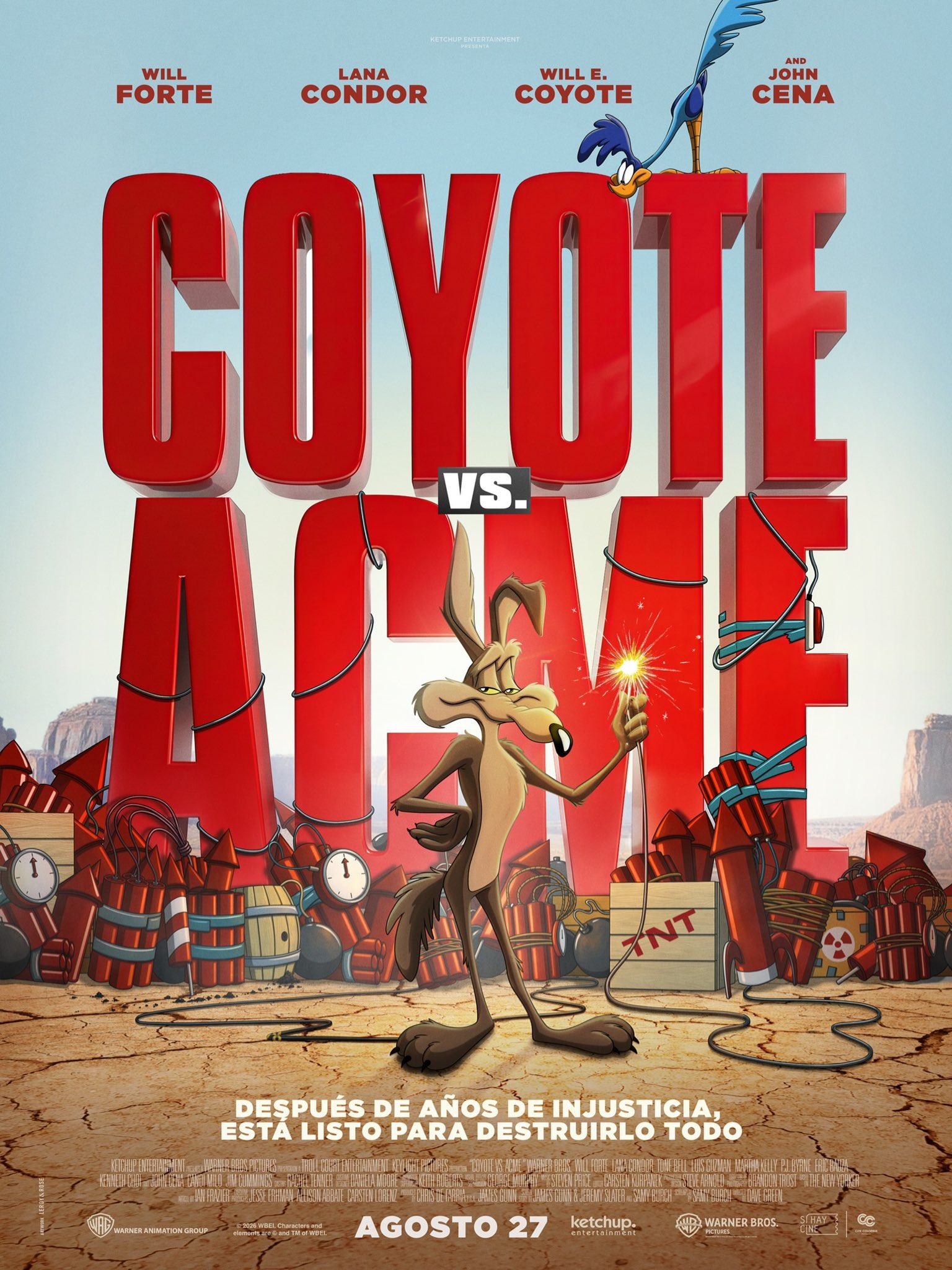 Mega Sized Movie Poster Image for Coyote v. Acme (#3 of 6)